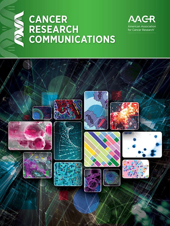 Cancer Research Communications cover